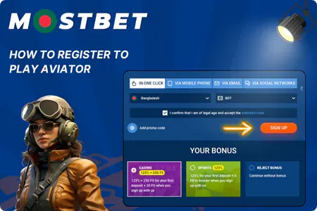 Mostbet Aviator Registration Process