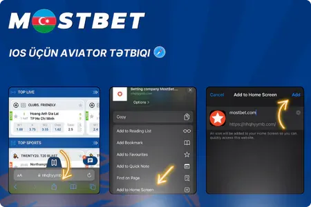 Mostbet Aviator iOS Üçün Tətbiqi