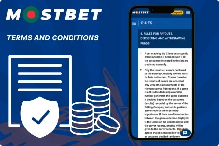 Terms and Conditions for Deposits and Withdrawals in Mostbet Aviator